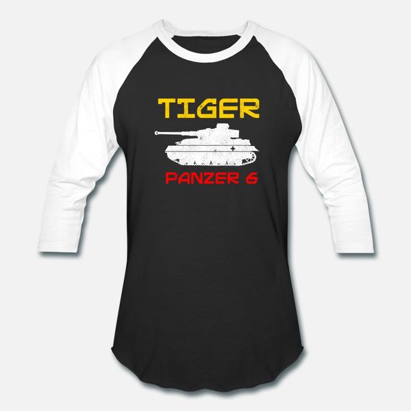 

tiger tank 6 german military t shirt men personalized cotton s-3xl original crazy casual summer style letter shirt