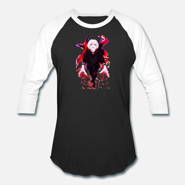 

ken kaneki t shirt men customize 100% cotton plus size 3xl leisure fitness funny casual summer formal shirt