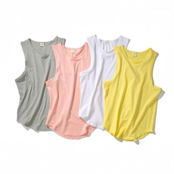 

tshirts casual fitness and running solid color breathable gym tank new arrival mens designer tshirt 20ss mens designer, White;black