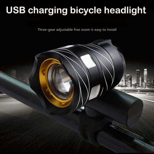 

велосипед свет велосипед фары горный велосипед usb зарядный свет t6 night райд предупреждение аксессуары для велосипеда