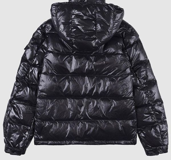 

winter mens jackets fashion men down coats windbreaker parkas mens women jackets003, Black