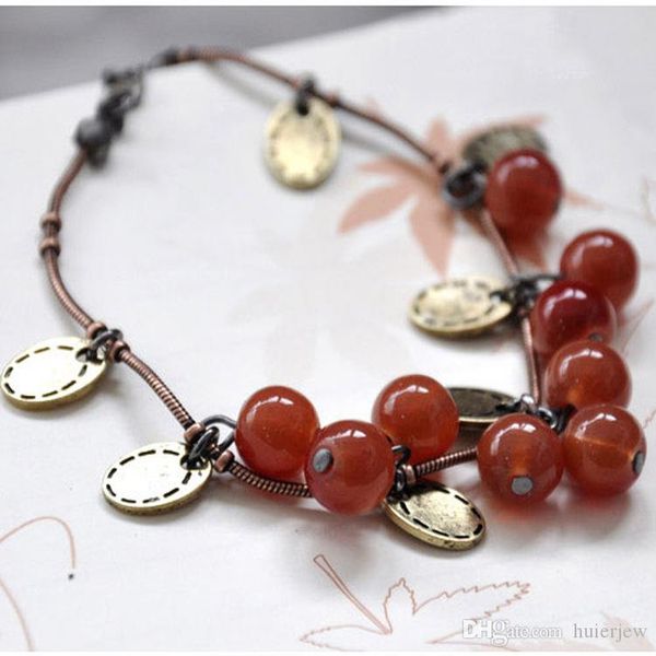 

bracelets & bangles for women fashion sweet cherry beautiful bracelet jewelry accessories charm bracelets, Golden;silver
