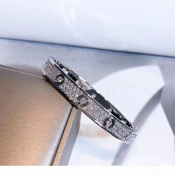 

sky diamond wide edition s925 sterling silver screws seasons wild women bracelets, Black