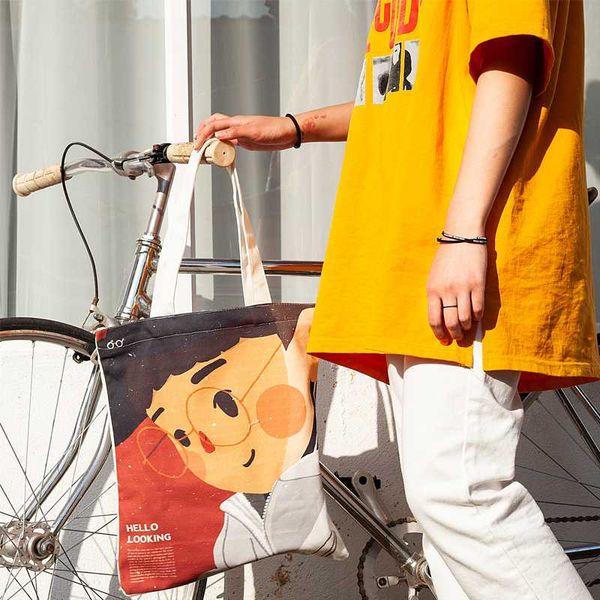 

bags for women handbag designer 2020 canvas bag shoulder diagonal japanese student canvas bag large capacity korean