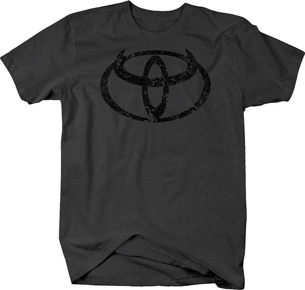 

2019 fashion japan car corolla camry sr5 4 runner horns logo t-shirt tee shirt