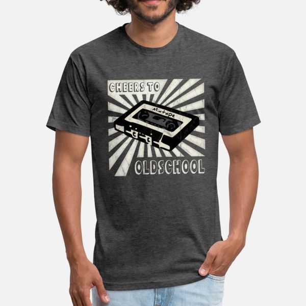 

cheers to oldschool mixtape retro vintage present t shirt men custom 100% cotton size s-3xl clothing sunlight casual spring autumn shirt