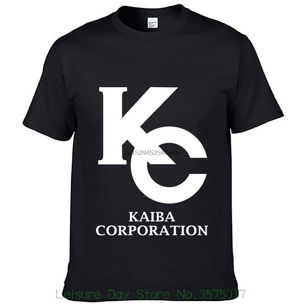 

сыпучего black men tshirts homme тройники счастливого yohe yu-gi-oh! дуэль монстры кайба корпорация футболка мода