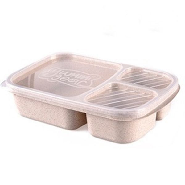 

пшеничная солома обед коробка мульти-решетка экологичный контейнер для пищевых продуктов