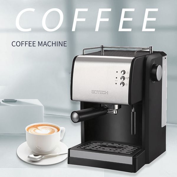 

900w electric espresso coffee machine coffee grinder 15 bar electric foam maker kitchen appliances 220v 1.5l
