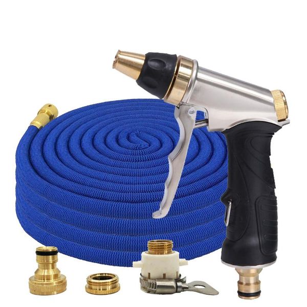 

watering equipments the garden hose 1/2 connector expandable magic high pressure washing water gun for outdoor drip irrigation