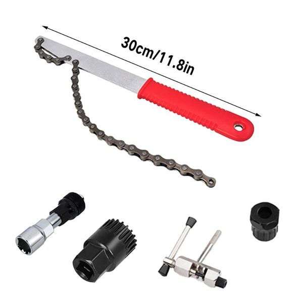 

heel wrench whip cassette sprocket remover cassette bicycle repair tools bike cycling chain cleaning tool flywheel