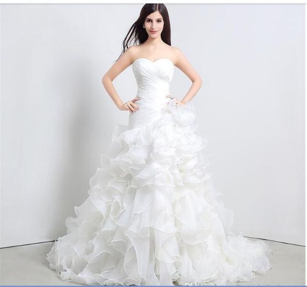 

real p new arrivals 2020 tube wedding dresses white augen head fishtail towel lace sweet sweater church dresses dh073