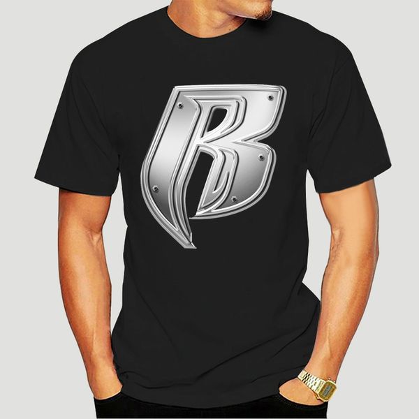

новый ruff ryders лейбл логотип мужчины черная футболка размер s-3xl-2648a