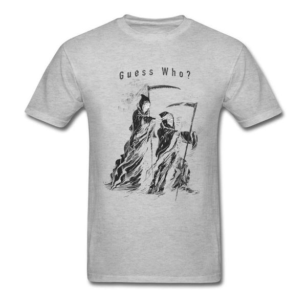 

men t-shirts hide and seek tees who grim reaper skull tshirt mans novelty design fashion tees shirt short sleeve funny