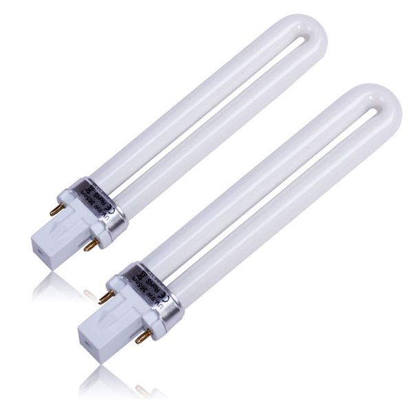 

nail dryers professional electronic 2pcs 365nm 9w dryer uv lamp tube replacement art polish manicure