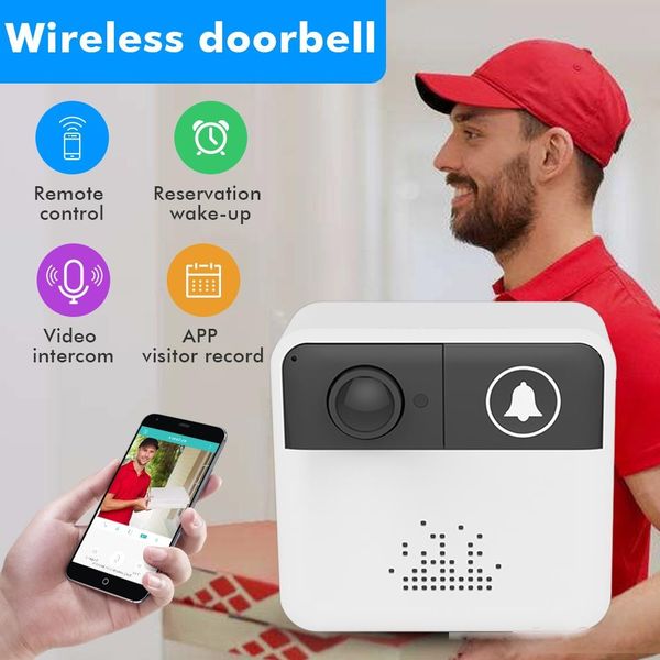 

ip video intercom wi-fi video door phone door bell wifi doorbell camera for apartments alarm wireless security camera