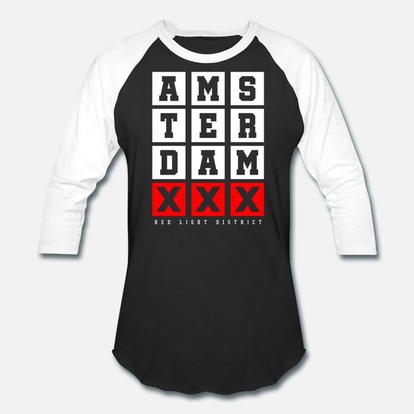 

amsterdam x x x t shirt men персонализированного 100% хлопок круглого ворота homme сумасшедших смешные повседневная весна осень стандартная