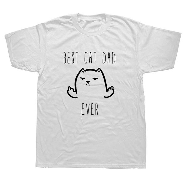 

funny cat dad ever print t-shirt men casual short sleeve cotton tee shirts mens streetwear tshirt xxxtentacion