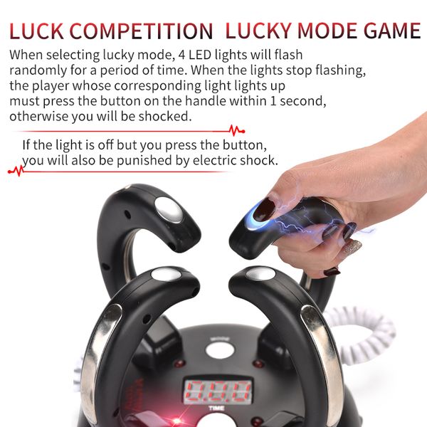 

reaction tester reloaded electric shock shocking bar party game consoles gifts toy prank trick funny gadget yes