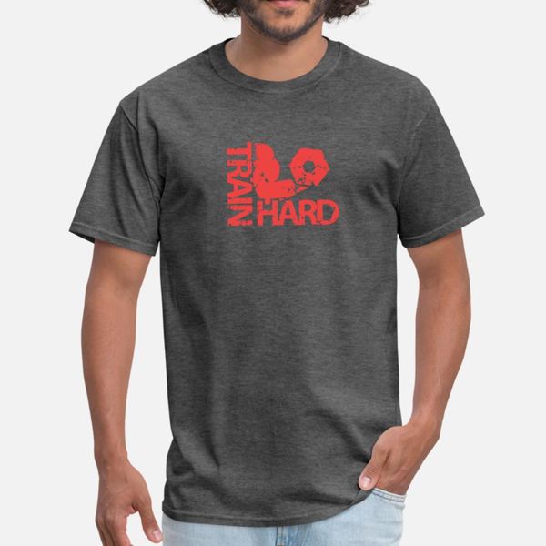 

train hard 03 t shirt men printed 100% cotton s-3xl homme sunlight breathable summer style natural shirt