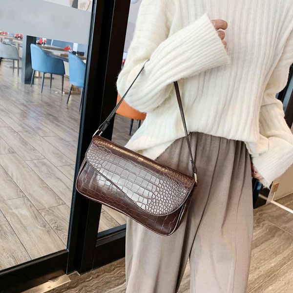 

ladies bag 2020 new fashion retro tote bag casual simple shoulder phone casual simple shoulder phone #ng
