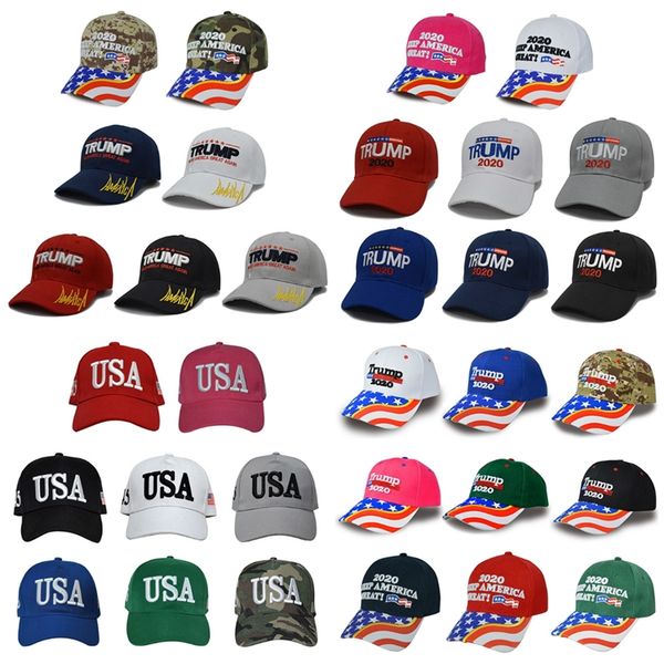 

trump бейсболка keep america great again колпачки 2020 кампания сша американской флаг hat вышитая партия шляпы 38style t2c5261