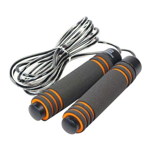 

bearing jump anti slip rope durable boxing steel wire skipping ropes for fitness training skip rope with thickened foam handle