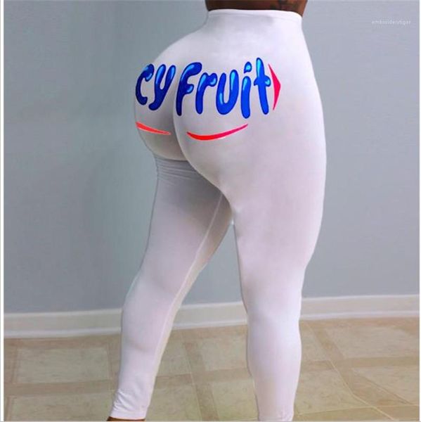 

women clothing womens sports pant skinny slim ladies elastic waist trousers fashion running letter print designer, Black;white