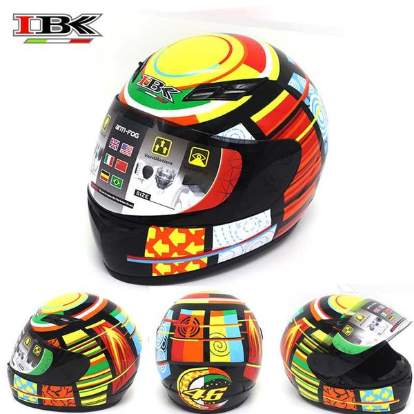 

ibk anti-uv full face motorcycle helmets electric bicycle scooter open face new style four season helmet