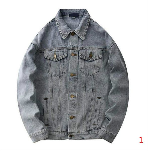 

2020 new arrived mens denim jacket spring autumn jackets for men casual streetwear clothing 2 colors optional size m-2xl, Black;brown