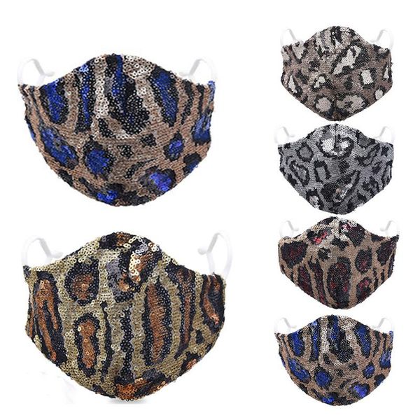 

sequins masks sequins mask pm2.5 dustproof mouth cover washable face masks bar dance earloop cotton ladies prom mask party mask dhc938