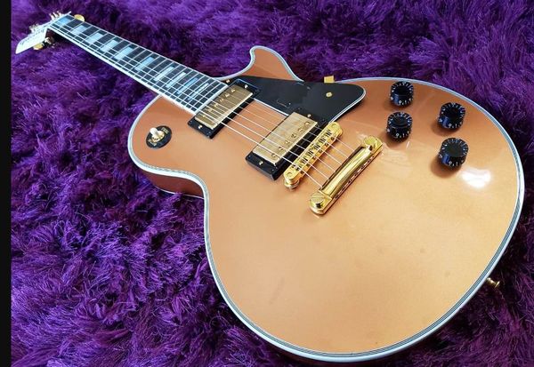 

wholesale custom electric guitar in gold