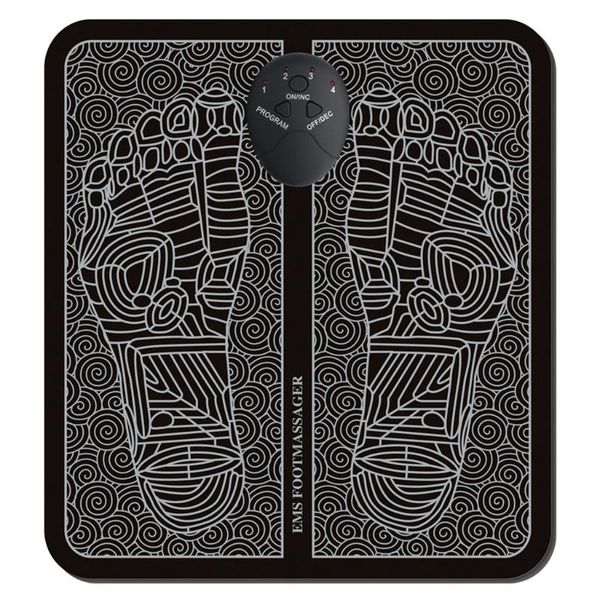 

ems foot massage cushion electric foot stimulator massager mat battery