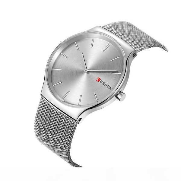 

curren 2018 новый черный розового золота указатель relogio luxury обломочный мужчина для аналогового спортивные наручные кварцевые часы бизн, Slivery;brown