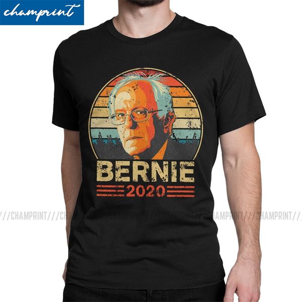 

мужская bernie 2020 vintage bernie sanders тенниска президент избирательных политики одежда новая короткие рукава тис 6xl t-shirt