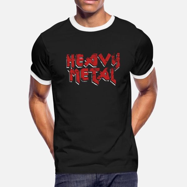 

heavy metal t shirt men gift short sleeve crew neck novelty gift funny spring unique shirt