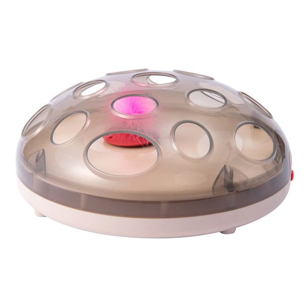 

maglev electric cat toy turntable catching game automatic rechargeable bouncing