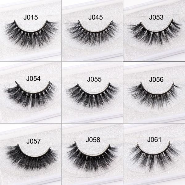 

soqoz 3d mink hair lashes false eyelashes luxury wispy lashes cruelty eye makeup beauty extension tools