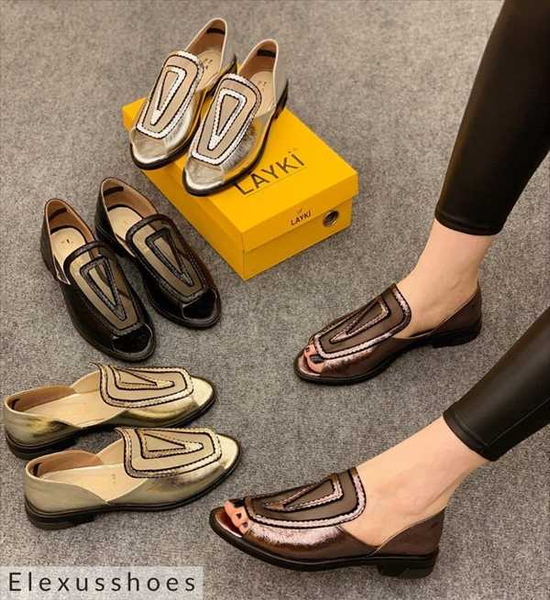 

elexus women sandals 2021 vicenza new round toe stylish comfortable luxury mesh with detailed 2020 summer flats casual shoes, Black