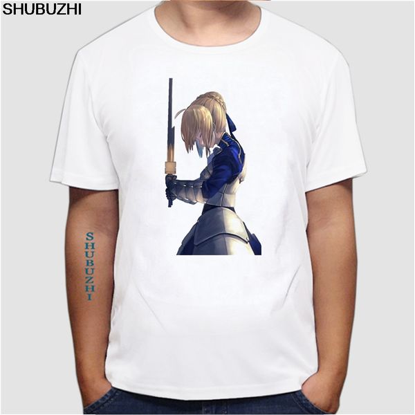 

anime fate zero t shirt saber archer t-shirt fate/zero fashion men comfortable breathe y fate stay night 4xl 5xl
