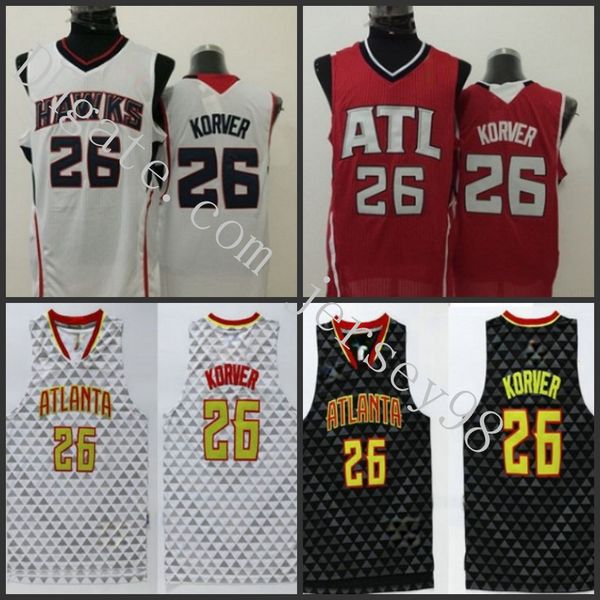 

atlantahawksmen #26kyle korver white men green jersey, Black