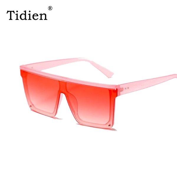 

tidien oversized sunglasses female 2020 square sunglasses ladies trendy brand designer women wholesale bulk for uv400 2039, White;black