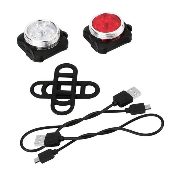 

cycling tail taillight bike led light bicycle lamp usb rechargeable bike tail light cycling 4 modes led bicycle lamps usb