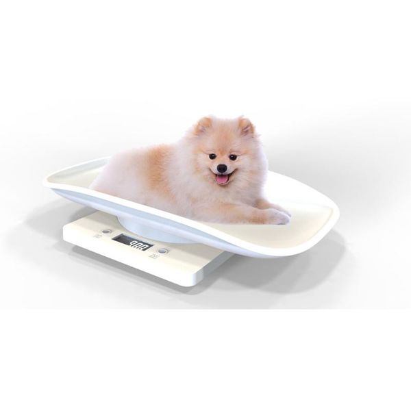 

1pc practical durable multi-function handheld portable weight measure tool small pet scale for dog cat baby pet pp3