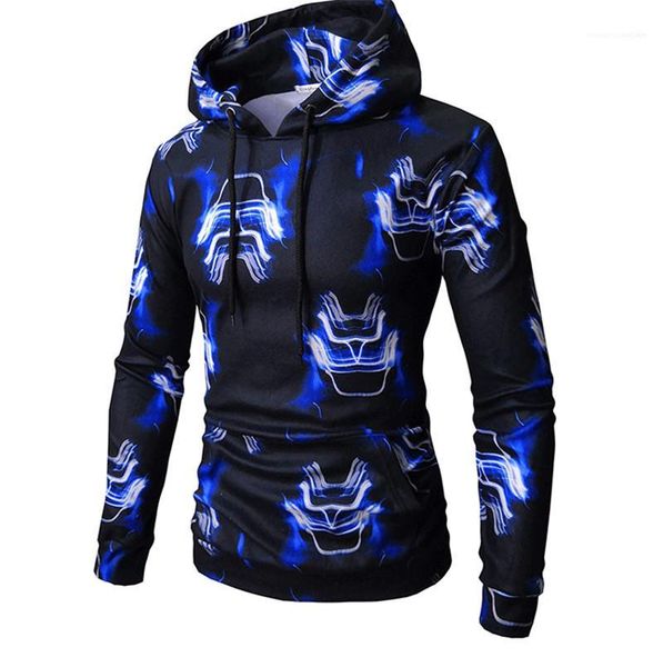 

hoodies contrast color fashion pullovers long sleeve casual sweatshirts male clothing slim mens designer hooded collar, Black