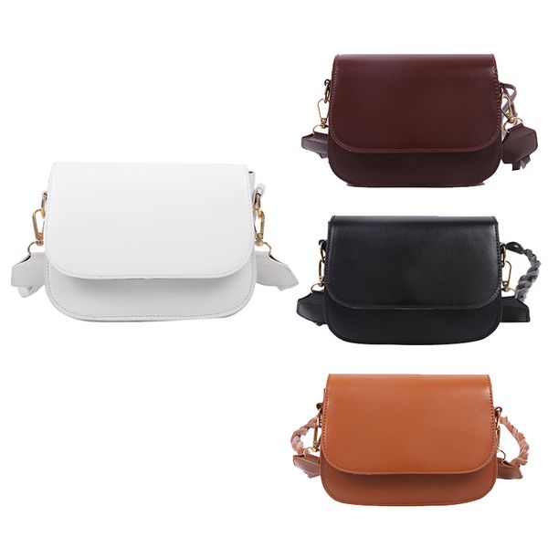 

foreign style small bag female new wave korean version of the wild one-shoulder slung fashion saddle bag