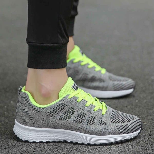

low women's sneakers mesh sports shoes 2020 large sizes women running shoes lace up tennis shoe summer woman sport i1