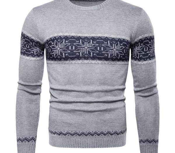 

men's round neck pullover slim sweater fashion men cotton stitching color spot knit bottoming shirt for male autumn winter, White;black