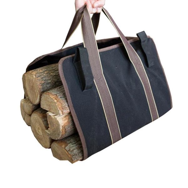 

холст дрова wood carrier мешок log кемпинг открытый держатель для переноски сумка для хранения деревянная canvas удобный для переноски инстр