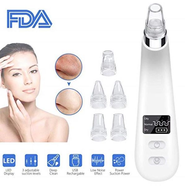 

вакуумная suck черные пятна удалить blackhe электрический угорь clean exfoliating cleansing комедо всасывания для лица машина красоты уход з